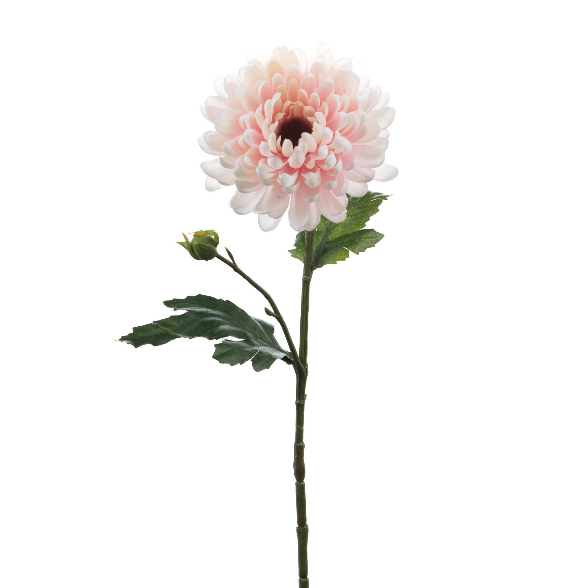 Chrysanthemum Vivace Pink Faux Flower Stem - 56cm