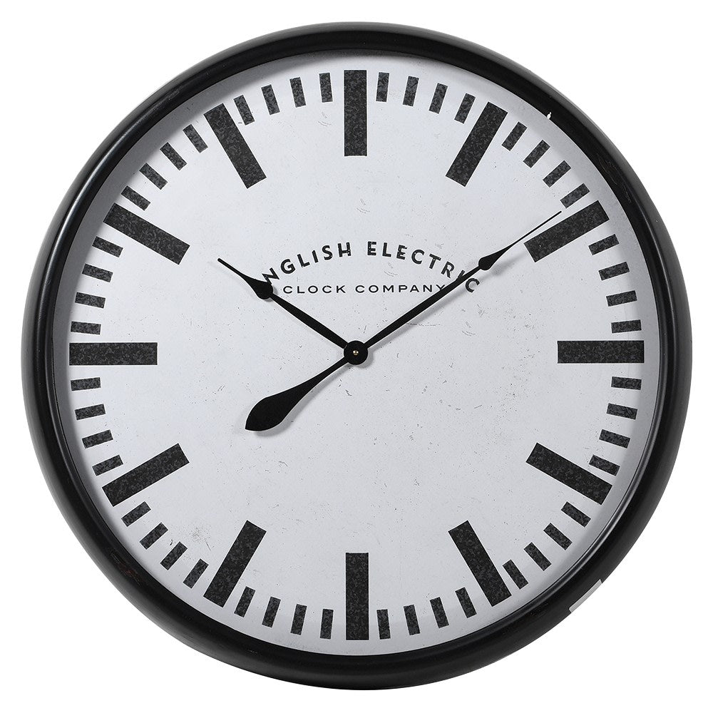 Classic English Electric Clock – Timeless Wall Décor - LUXONAS