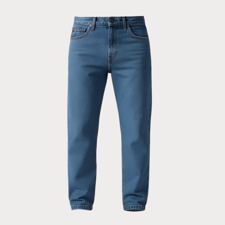 Classic Jeans Large Fit - Straight Leg Cotton Denim, Regular Fit Jeans