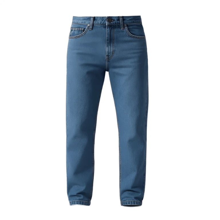 Classic Jeans Large Fit - Straight Leg Cotton Denim, Regular Fit Jeans