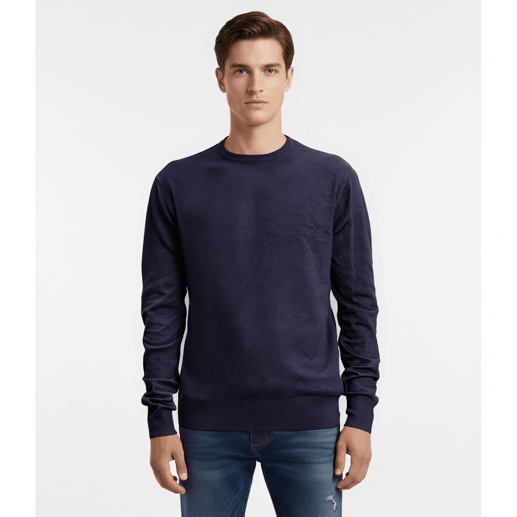 Classic Round Neck Sweater - LUXONAS HOME