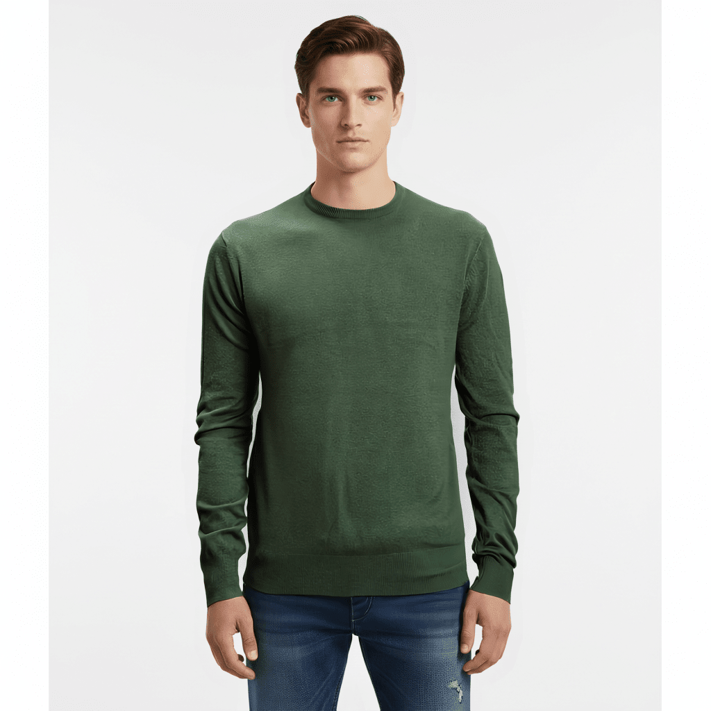 Classic Round Neck Sweater - LUXONAS HOME