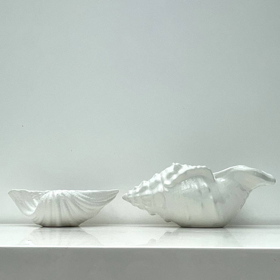 Classic White Neptune Decorative Bowl