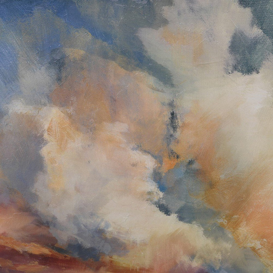 Clouds Abstract Framed Wall Art