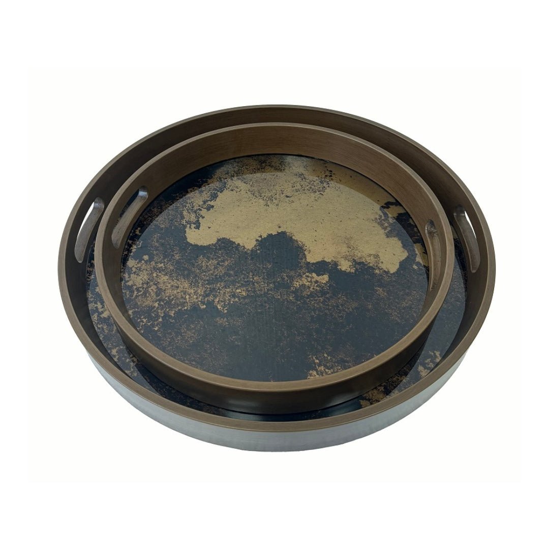 Clouds Small Round Tray - LUXONAS