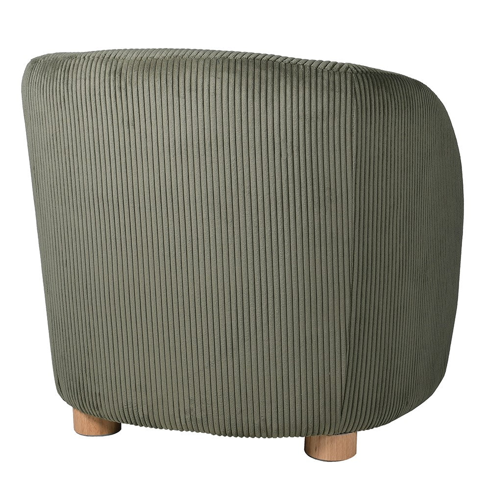 Collin Corduroy Accent Chair - LUXONAS