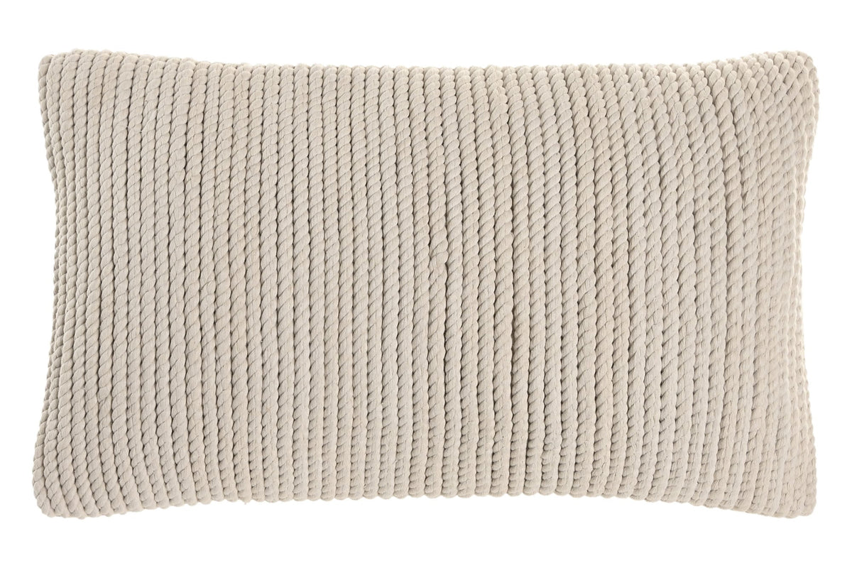 Cotton Bolster Cushion, Natural