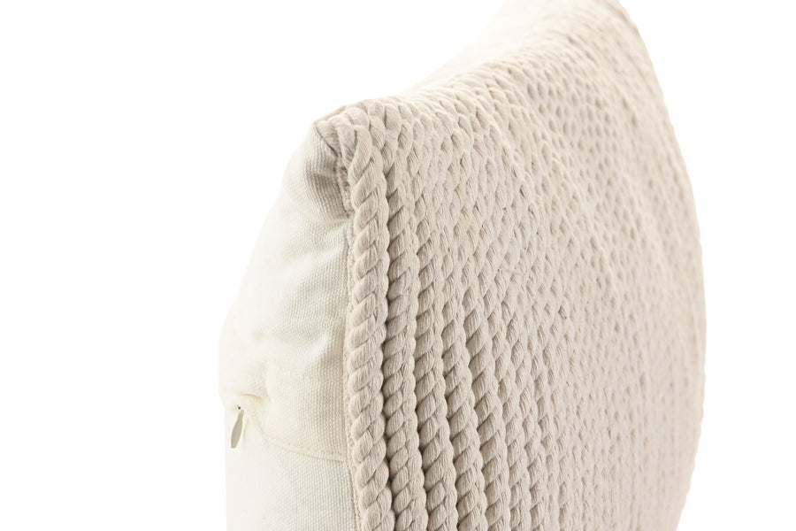 Cotton Bolster Cushion, Natural