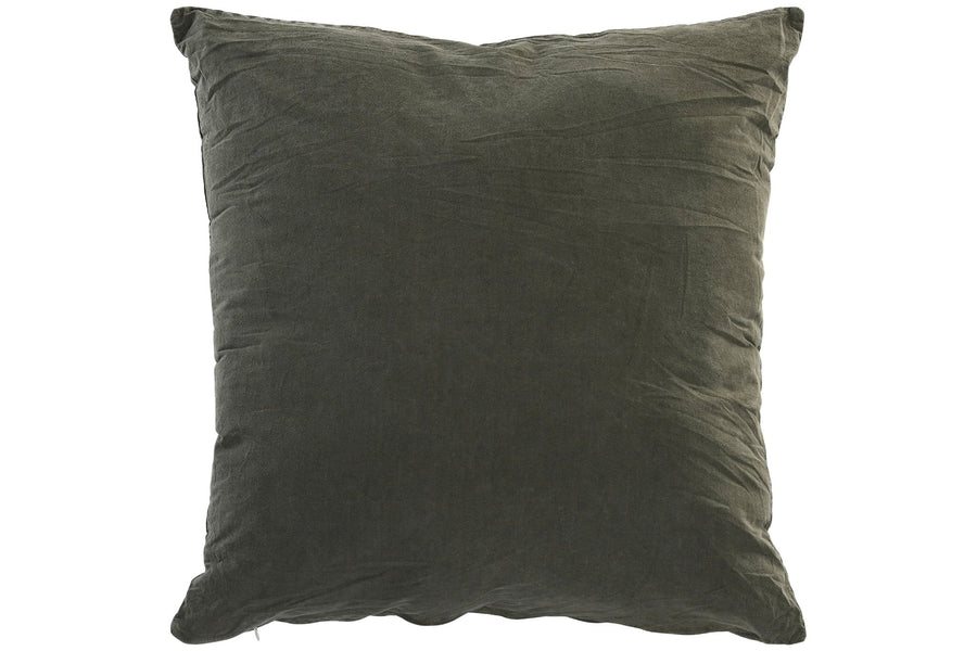 Cotton Cushion, Green