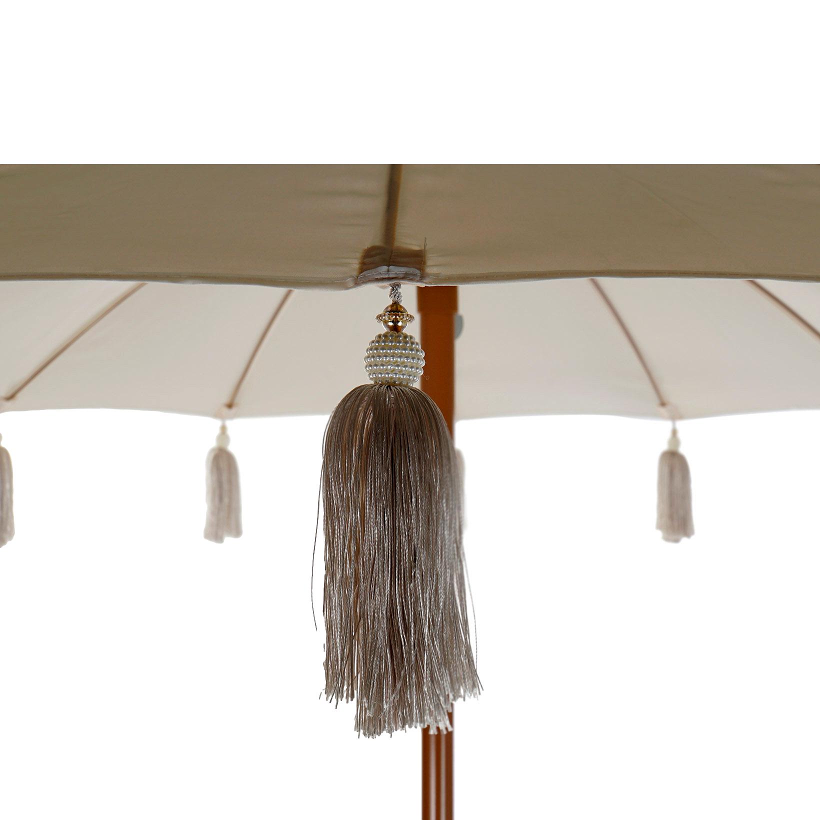 Cotton & Metal Umbrella - LUXONAS