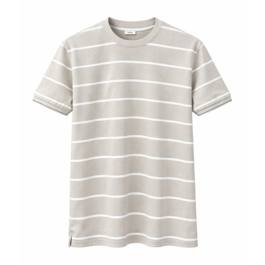 Crew Neck Striped T-Shirt