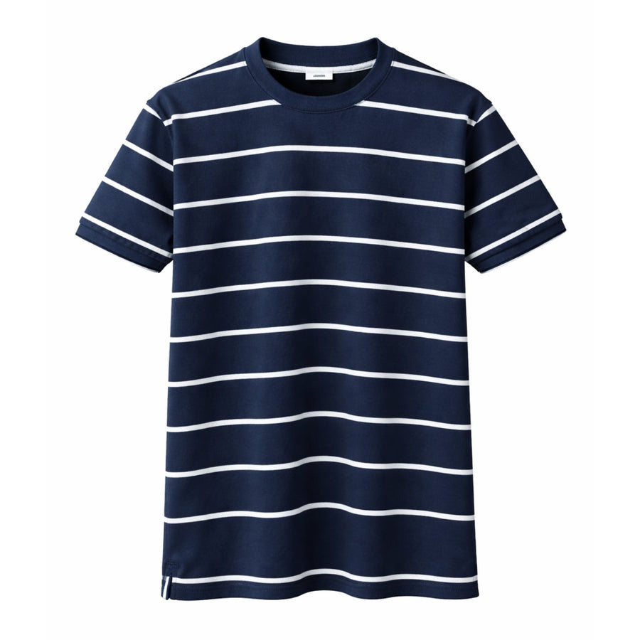 Crew Neck Striped T-Shirt