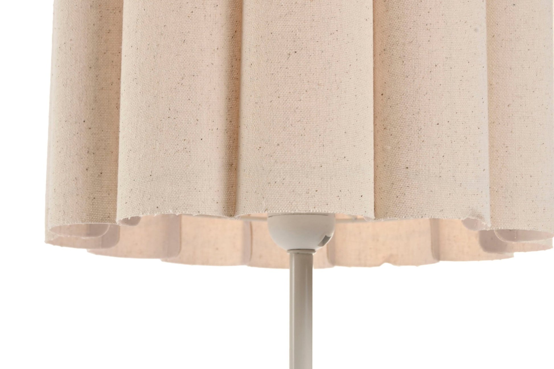 Crudo Table Lamp w/Linen Shade - LUXONAS
