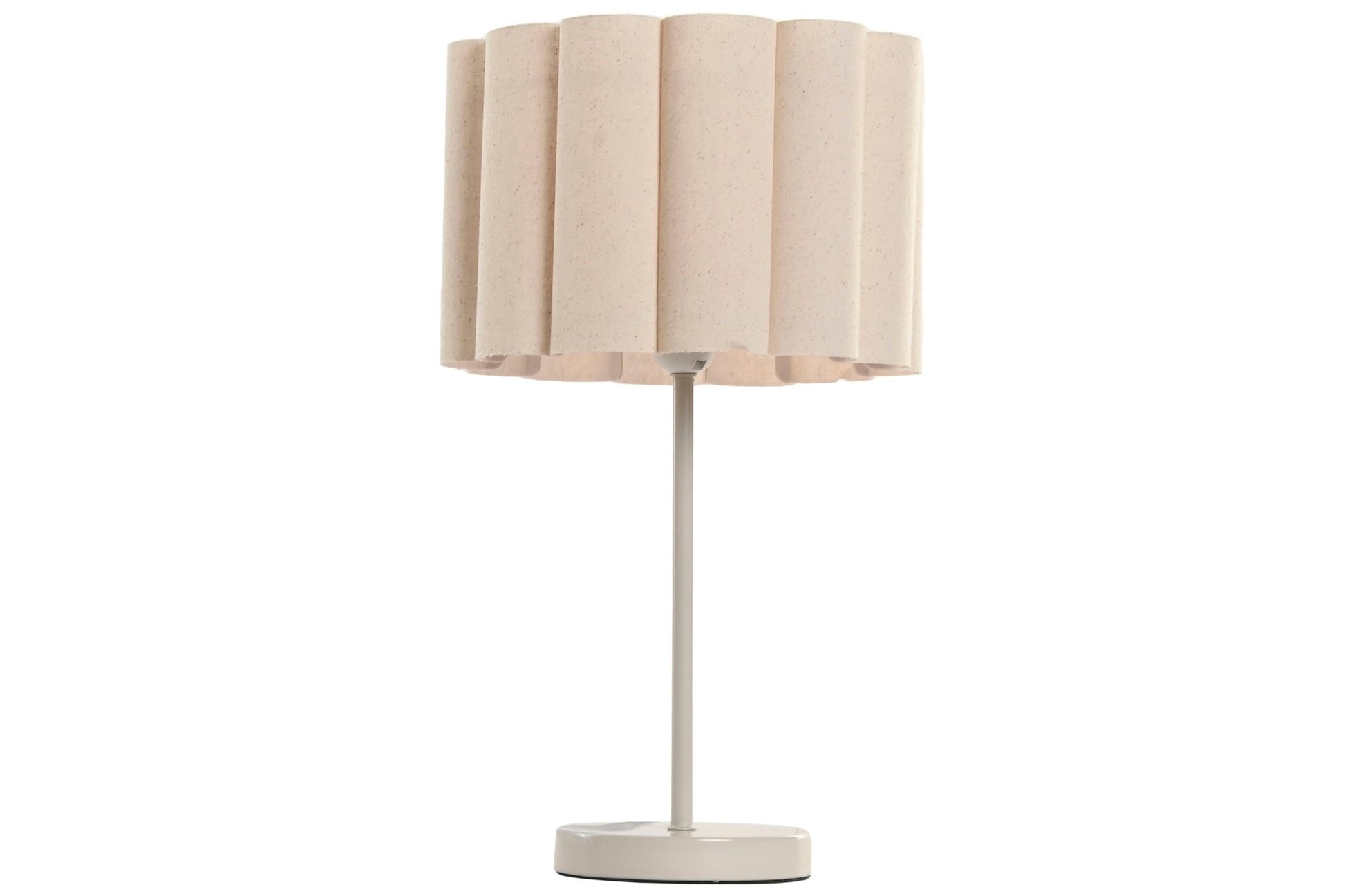 Crudo Table Lamp w/Linen Shade - LUXONAS