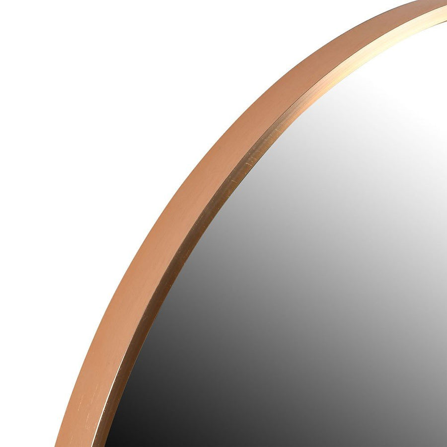 Curved Corner Mantle Mirror