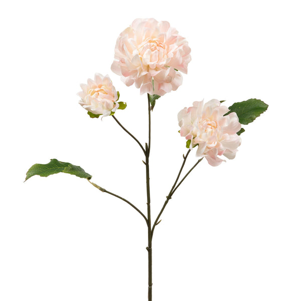 Dahlia Linda Blush Stem - 64cm Faux Floral Arrangement