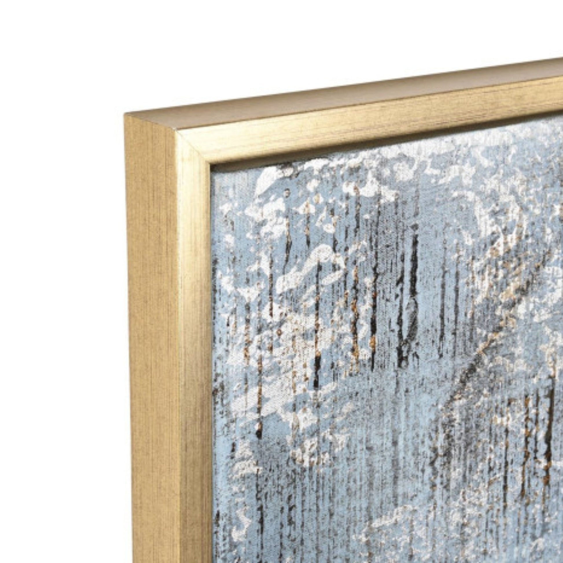 Dark Blue Hues Abstract Picture - LUXONAS