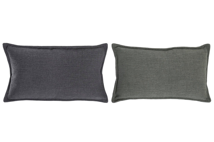 Dark Grey Bolster Cushion