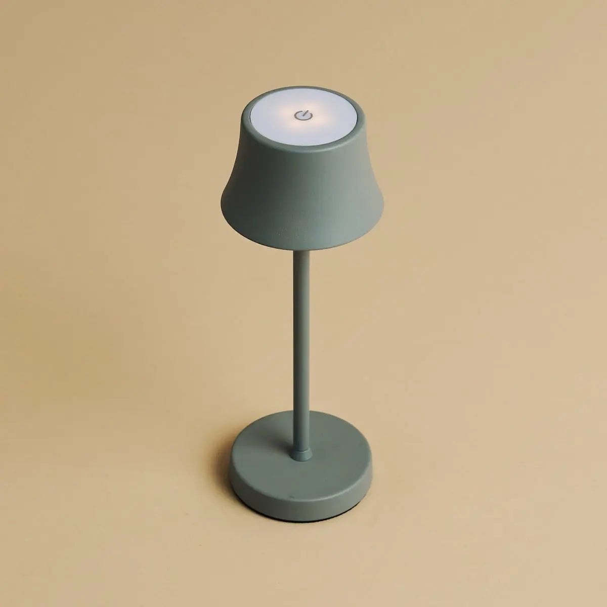 De Pijp Mini Mouse Grey Rechargeable Table Lamp | Wireless Charging & Dimmable - LUXONAS HOME
