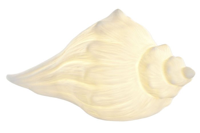 Decorative Light Conch (Porcelain, White)