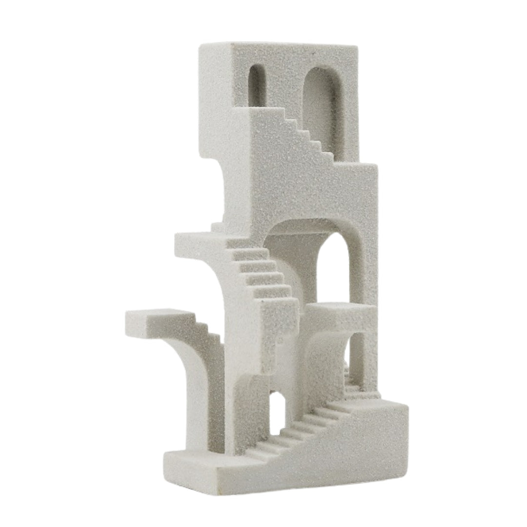 Decorative Resin White House - LUXONAS