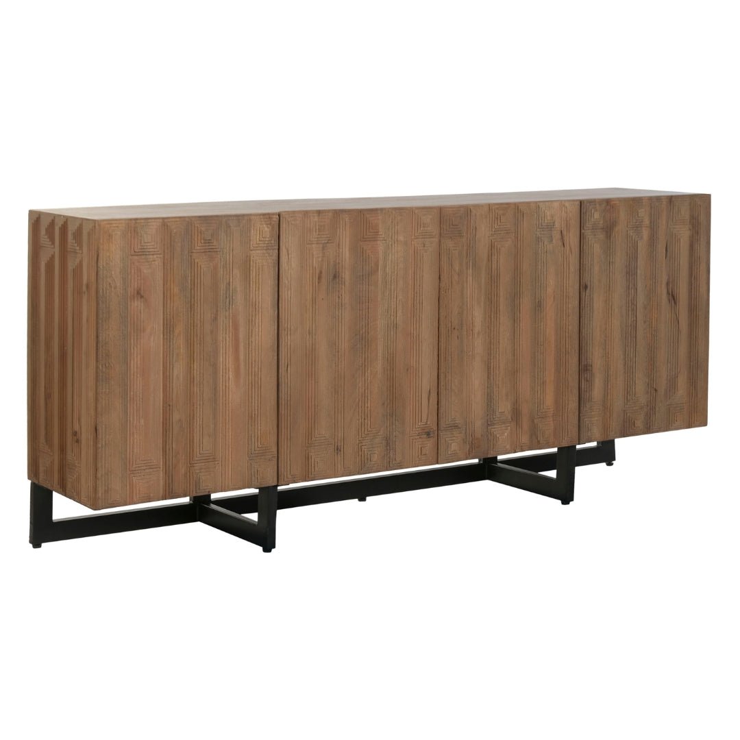 Designed Acacia Sideboard - LUXONAS