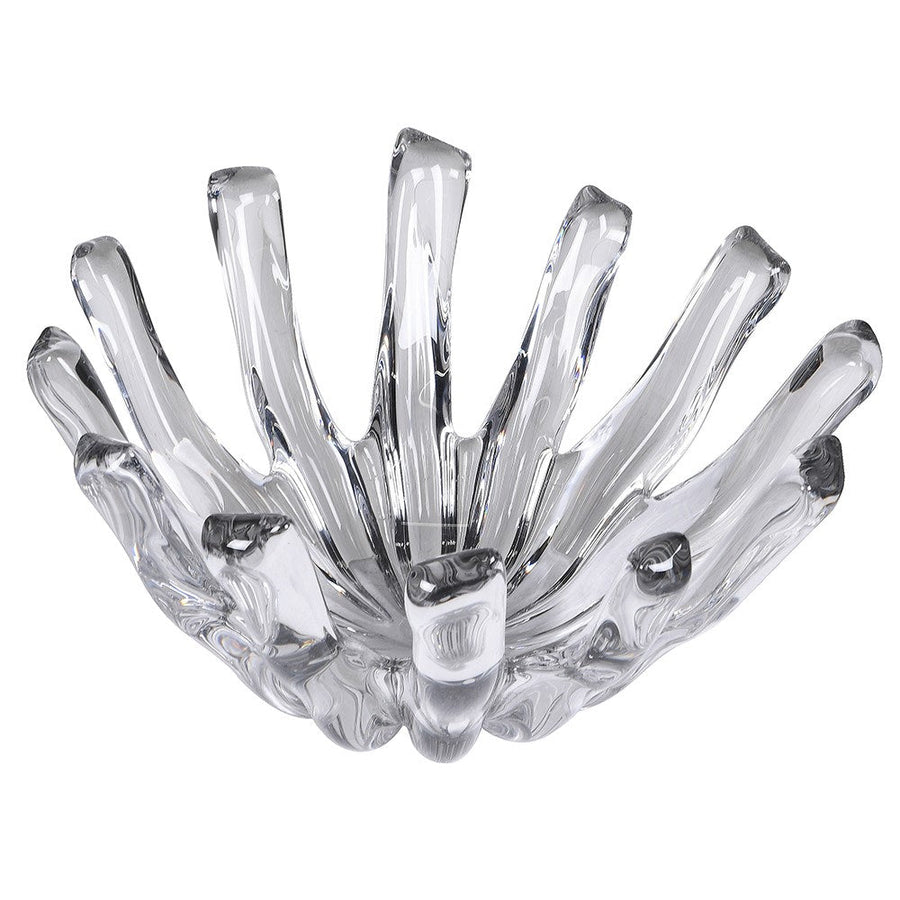 Diagonal Shard Sculpture - Hand Blown Glass Art Piece