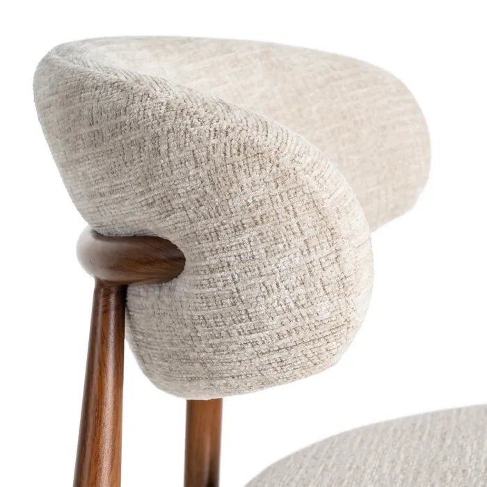 Dining Chair Svelte w/Brown Legs - LUXONAS