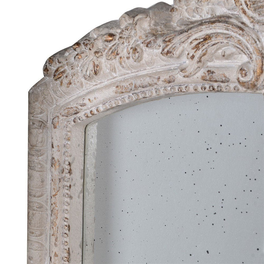 Distressed Arch Top Mirror