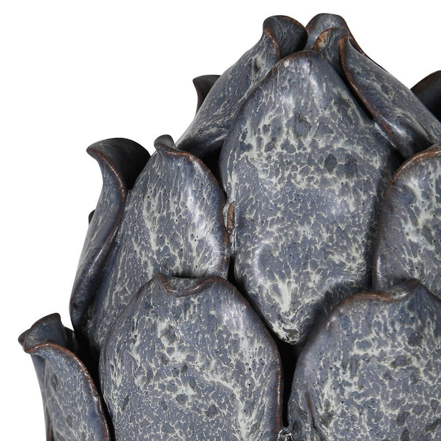 Distressed Ceramic Artichoke Ornament