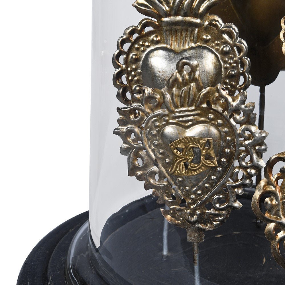 Distressed Royal Glass Dome - LUXONAS