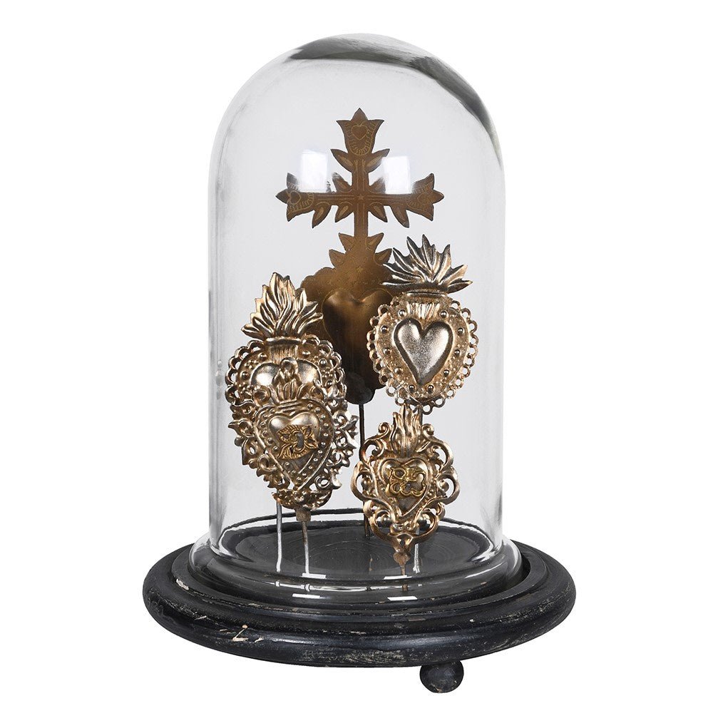 Distressed Royal Glass Dome - LUXONAS