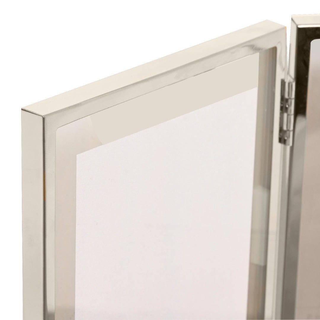 Double Silver Photo Frame 13*18 - LUXONAS