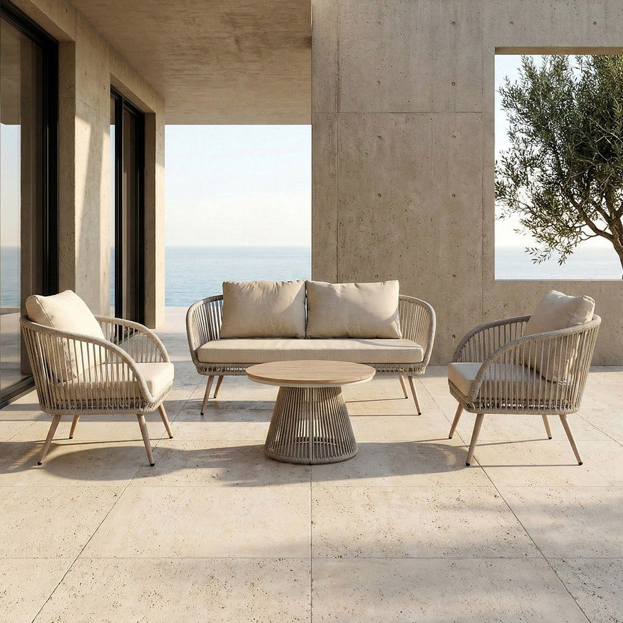 Duna 1 cm Outdoor Garden Furniture Set
