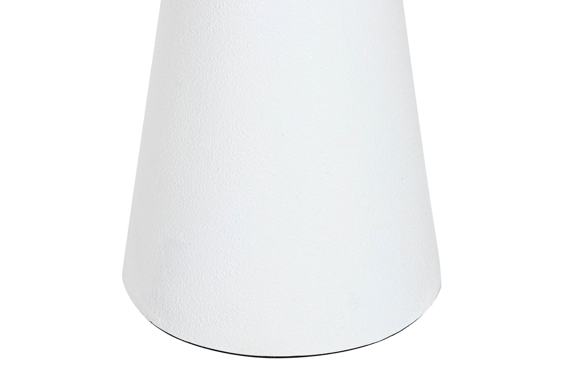 Elegant Ceramic White Floor Lamp with Cream Linen Shade - LUXONAS