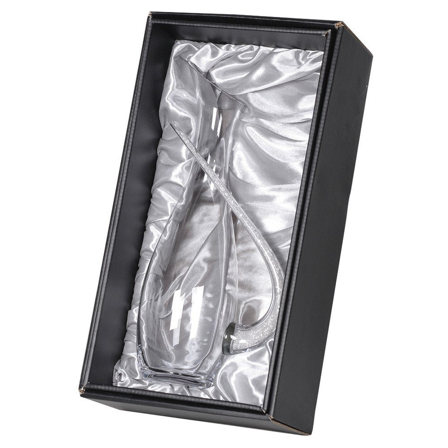 Elegant Crystal Carafe with Handle