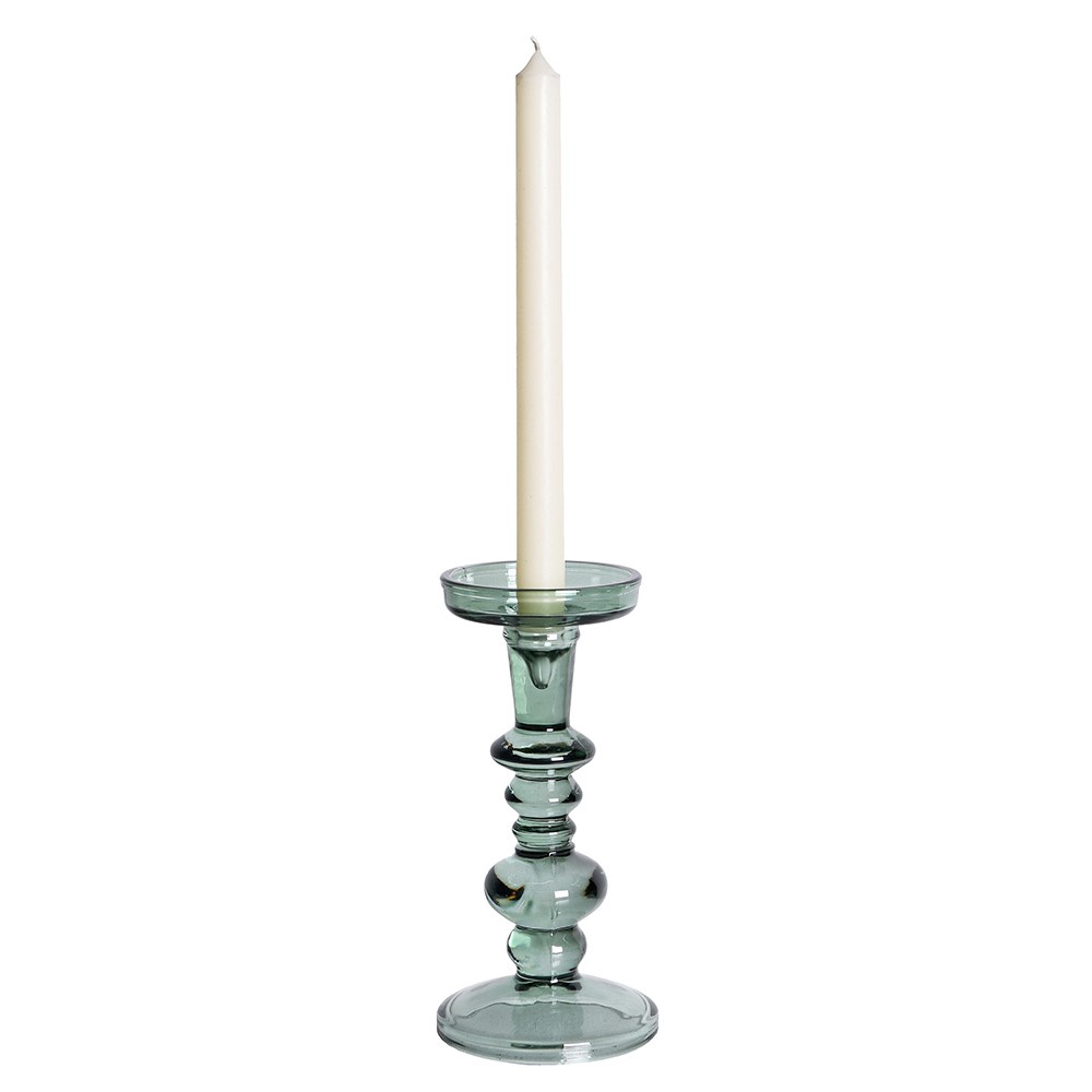 Elegant Glass Shaped Candle Holder - LUXONAS