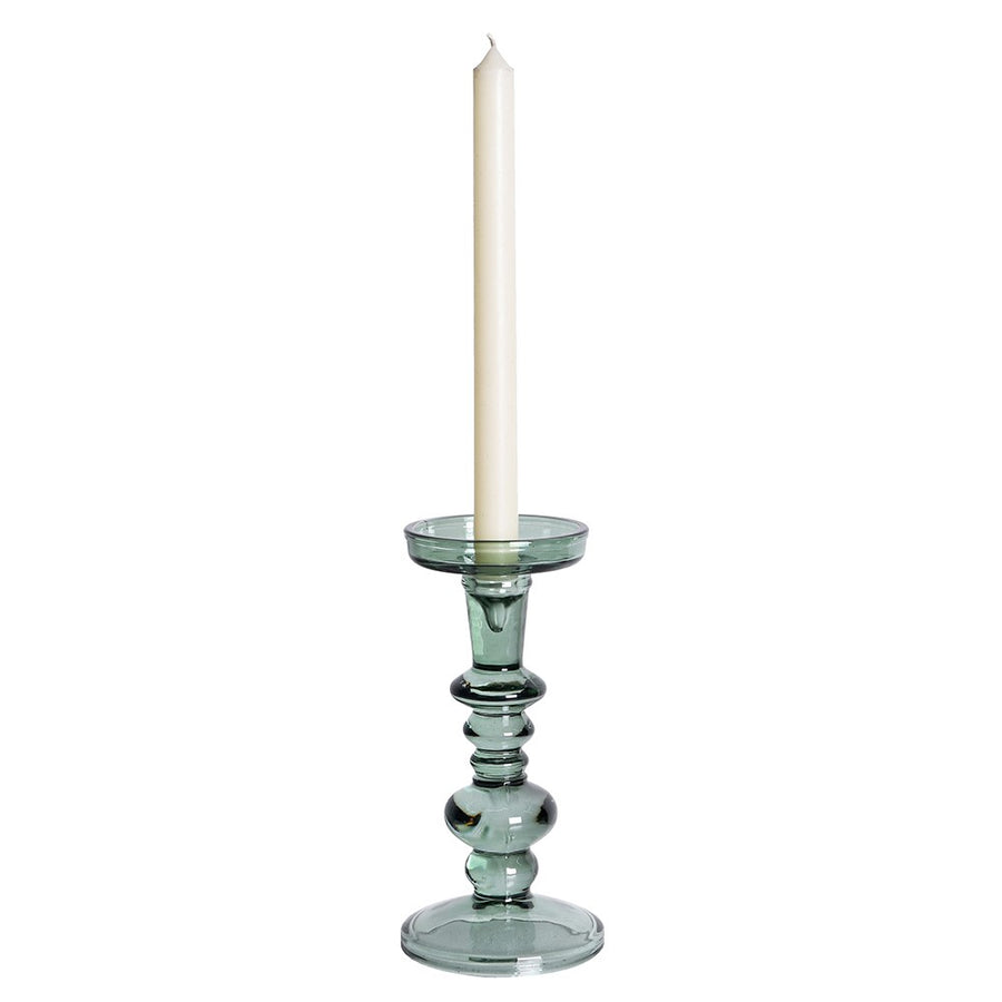 Elegant Glass Shaped Candle Holder