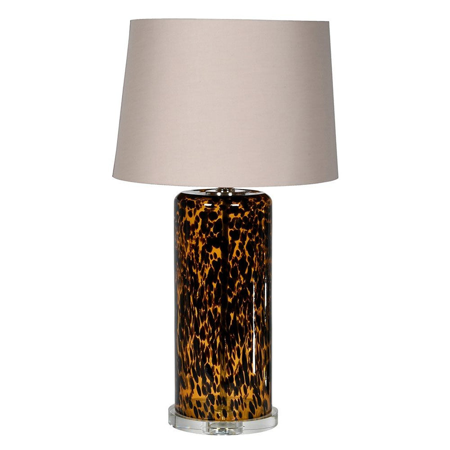 Elegant Glass Tortoise Table Lamp