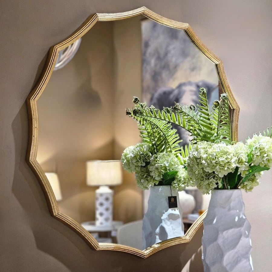 Elegant Gold Edge Wall Mirror