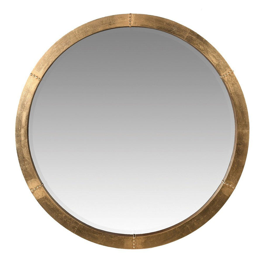 Elegant Gold Foil Wall Mirror for Home Décor