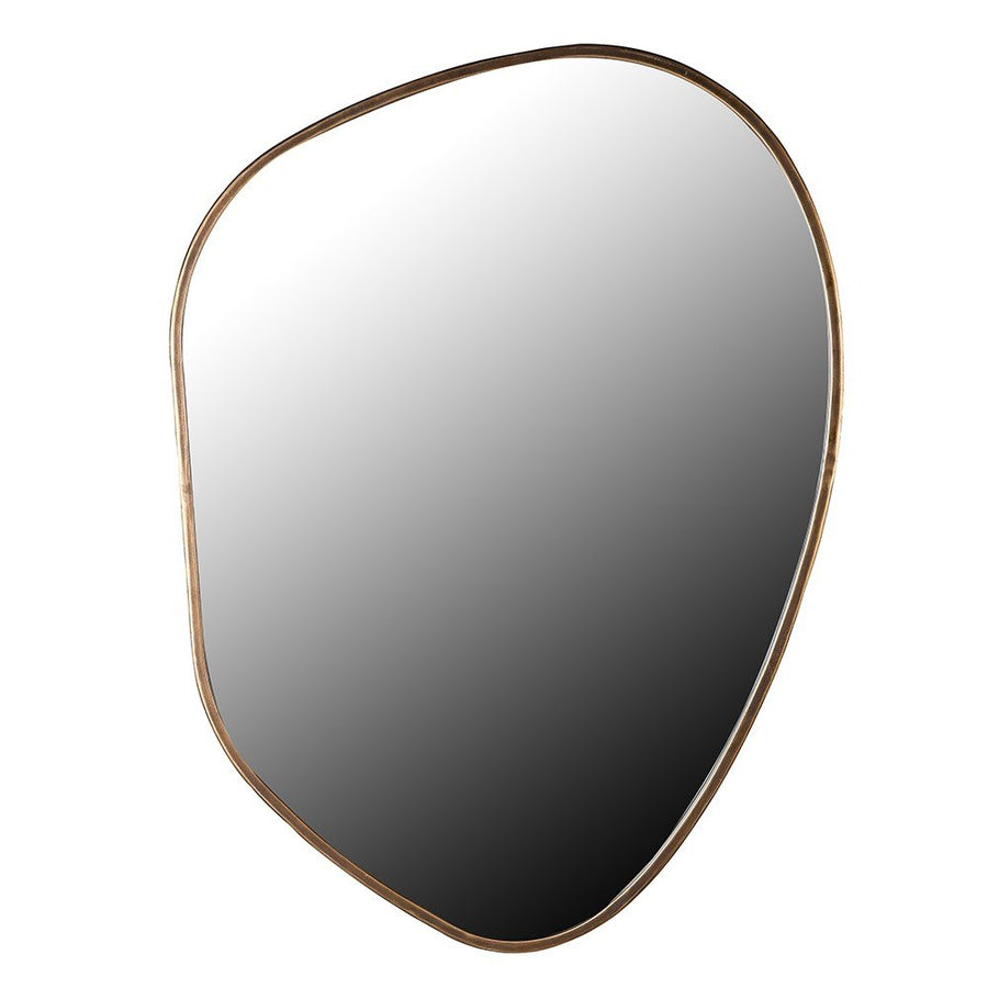Shape Small Gold Wall Mirror