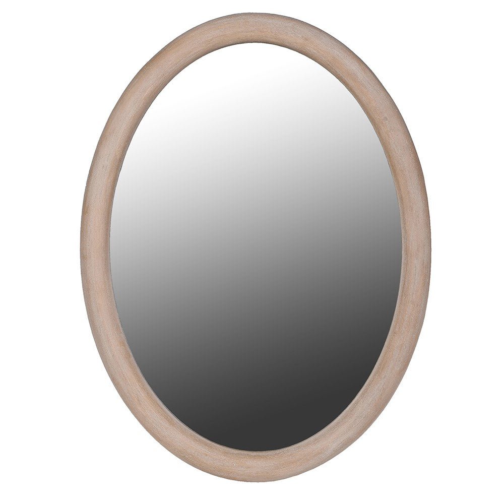 Elegant Oval Nordic Mirror for Contemporary Spaces - LUXONAS