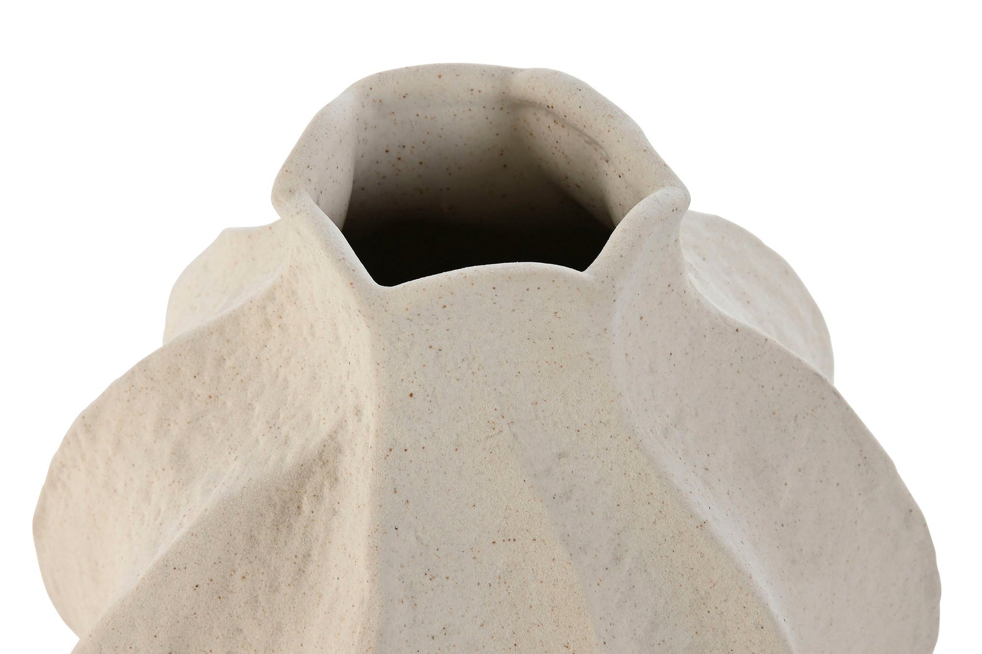Elegant Porcelain Cream Vase for Home Decor - LUXONAS