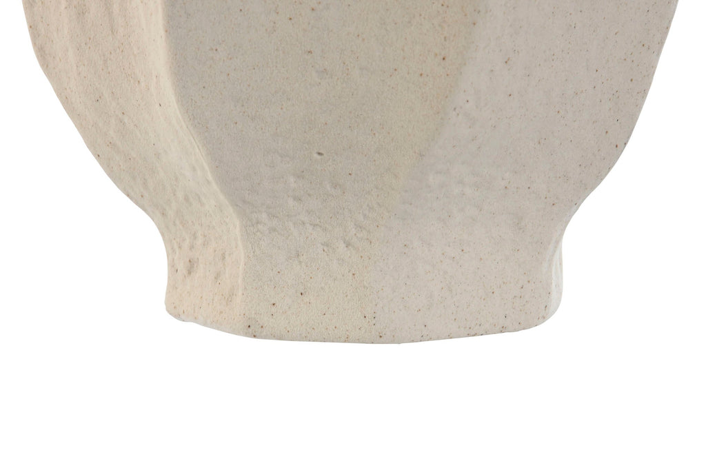 Elegant Porcelain Cream Vase for Home Decor - LUXONAS