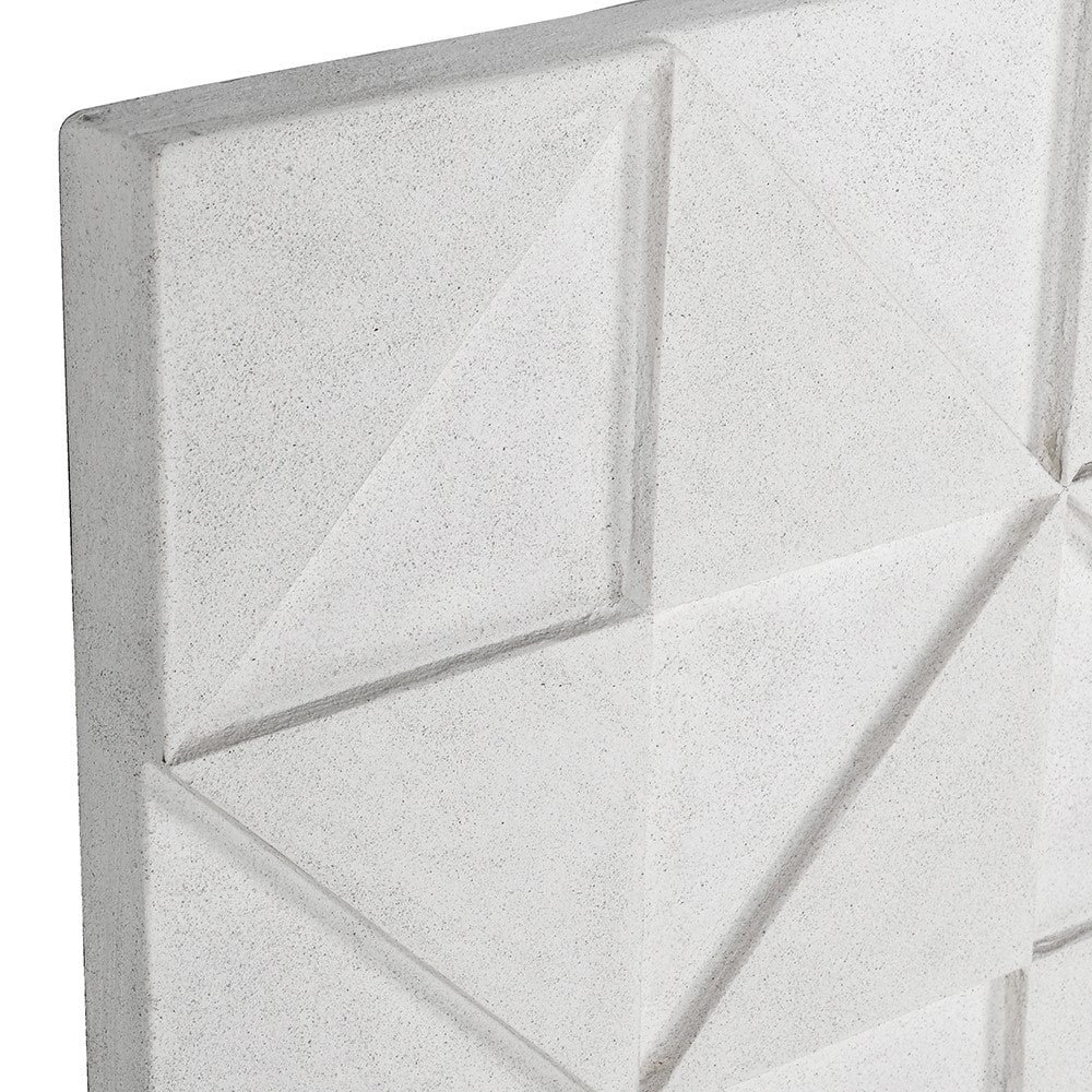 Elegant White 3D Abstract Wall Art for Modern Interiors - LUXONAS