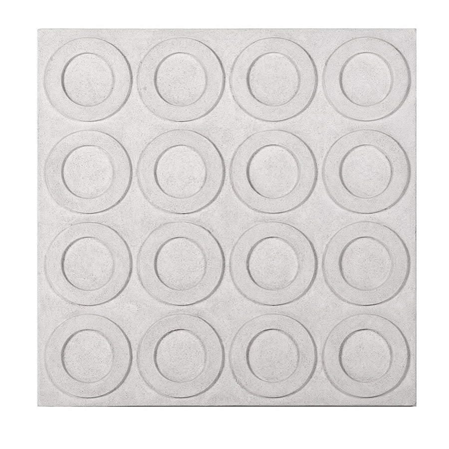 Elegant White Circles Wall Art for Modern Interiors