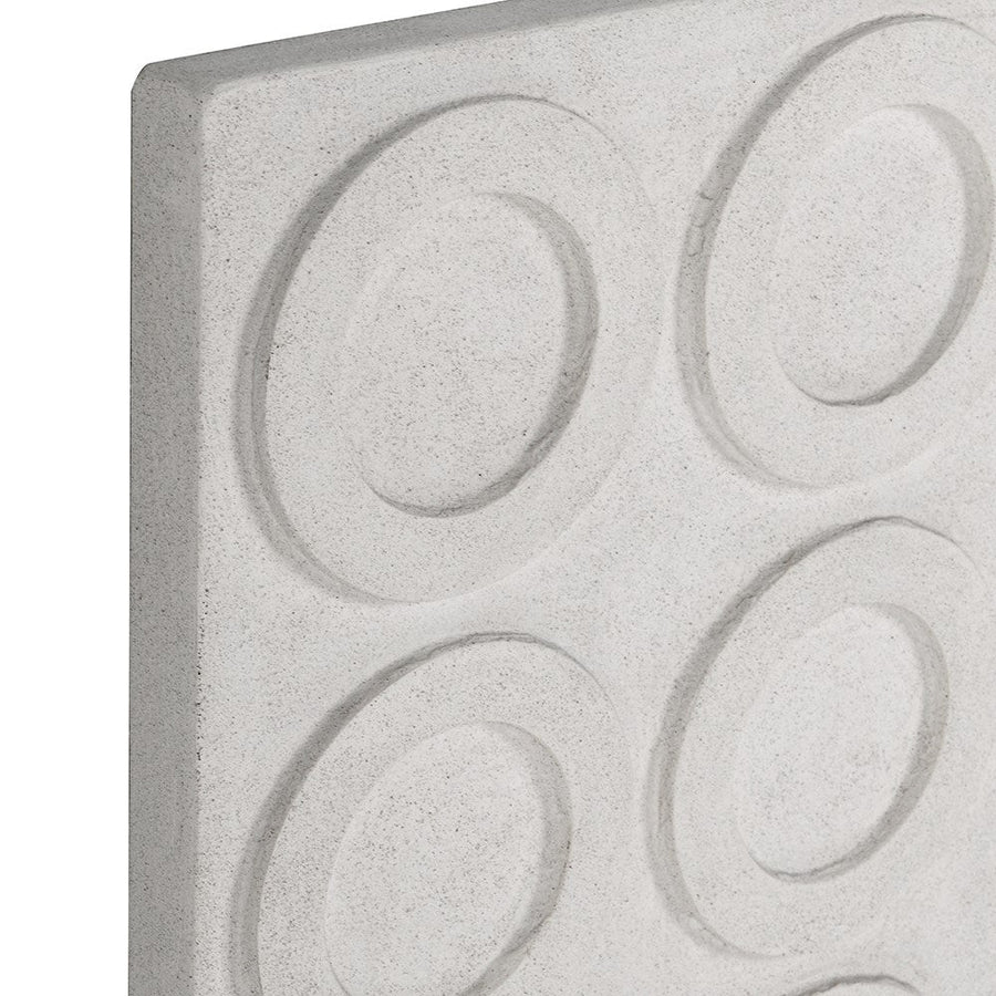 Elegant White Circles Wall Art for Modern Interiors