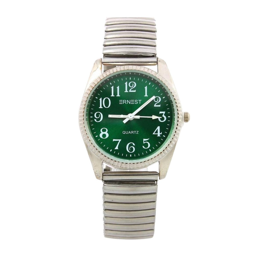 Ernest Watch Extendable | Classic Stainless Steel Analog Wrist Watch