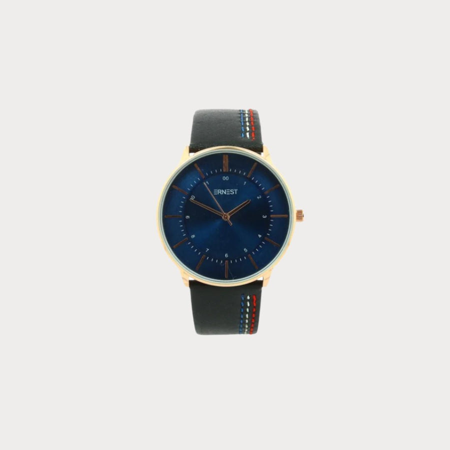 Ernest Watch - Men's Analogue Wrist Watch | Leather Watch